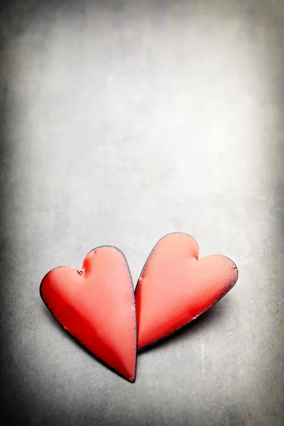 Valentines day hearts. Valentine day greating card. — Stock Photo, Image