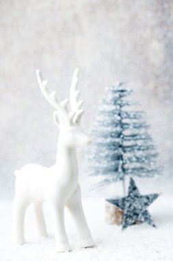 Noel arka planda vintage tarzı. Tebrik kartı.