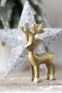 Noel arka planda vintage tarzı. Tebrik kartı.