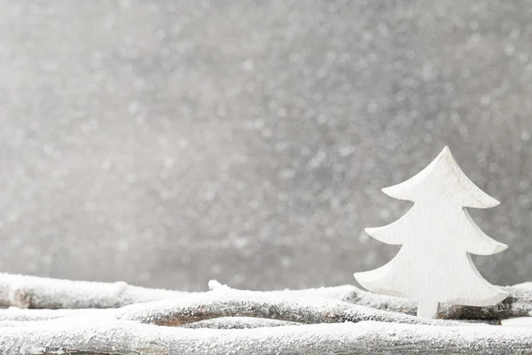 Grunge arka plan/vintage, Noel c üzerinde Noel dekorasyon — Stok fotoğraf