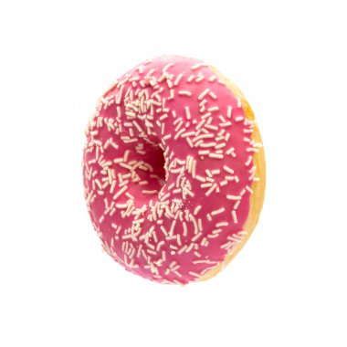 Çörek beyaz arkaplanda izole edilmiş..