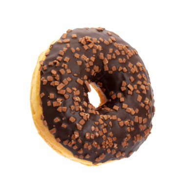 Çörek beyaz arkaplanda izole edilmiş..