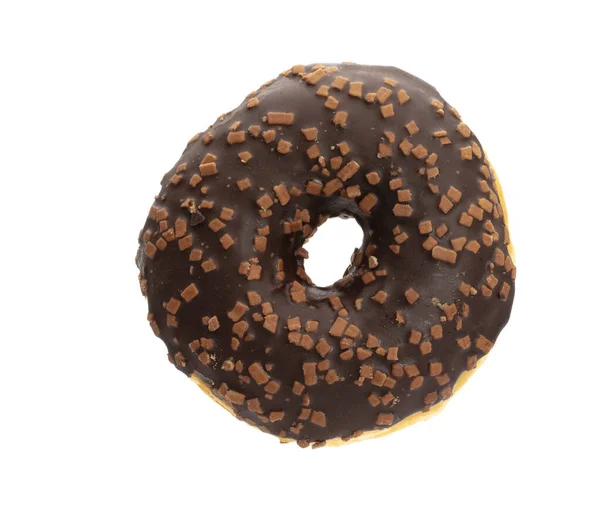 Donut Isolerad Vit Bakgrund — Stockfoto