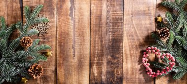 Noel arkaplanı şenlikli dekorasyon, yıldızlar telif alanı olan Noel arkaplanı.