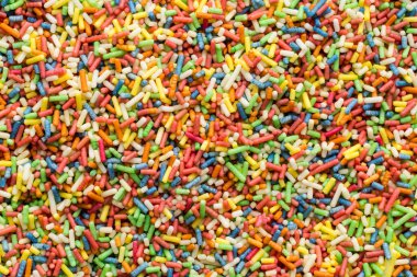 Dekora parçaları. Pastalar ve şekerler. Kek dekoru.