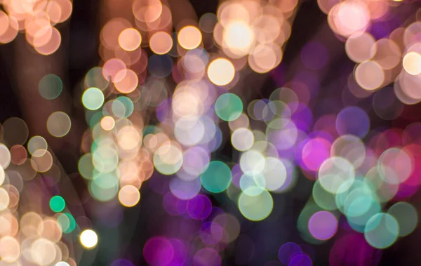 Colored Defocused Lights Background 추상적 — 스톡 사진