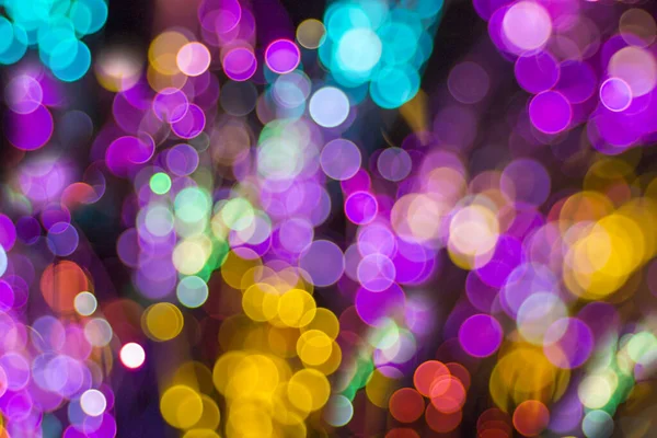 Sfondo Luci Sfocate Colorate Luci Astratte Bokeh — Foto Stock