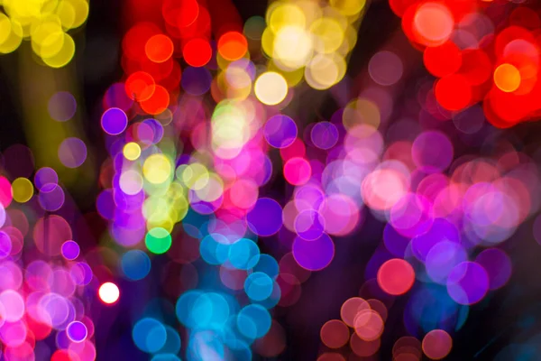 Sfondo Luci Sfocate Colorate Luci Astratte Bokeh — Foto Stock