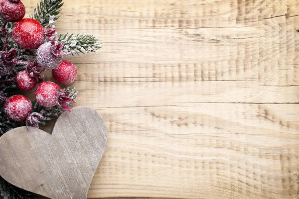 Sfondo Natalizio Biglietto Auguri Decorazione — Foto Stock