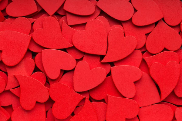 Fler Små Röda Hjärtan Bakgrund — Stockfoto