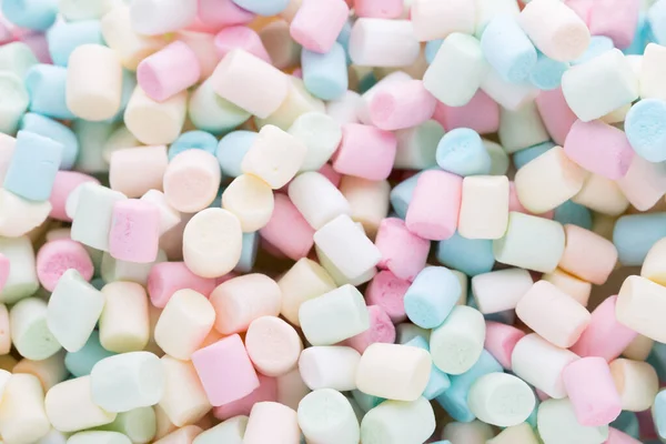 Ζαχαρωτά Ιστορικό Υφή Πολύχρωμων Μίνι Marshmallows — Φωτογραφία Αρχείου