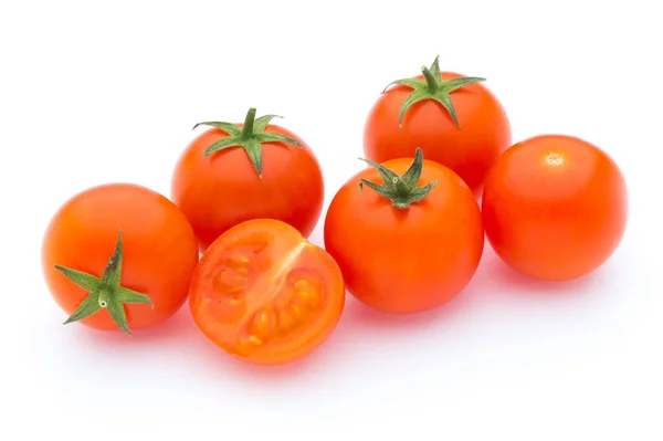 白色孤岛背景上的番茄 — 图库照片