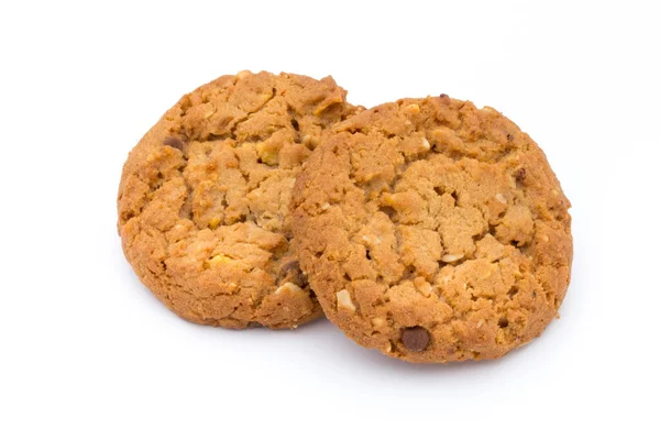 Oatmeal Cookies Isolated Background — Stock Photo, Image