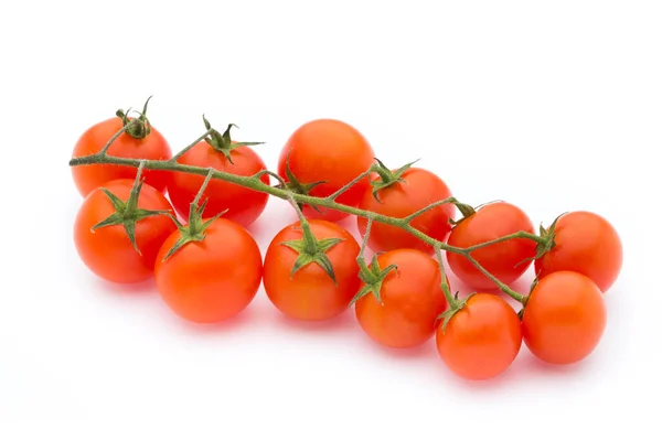 Tomate Sobre Fundo Isolado Branco — Fotografia de Stock