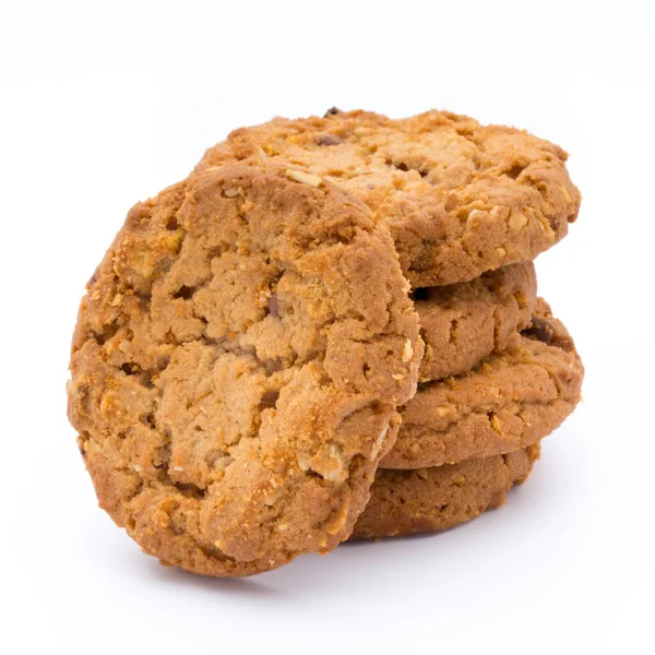 Oatmeal Cookies Isolated Background — Stock Photo, Image