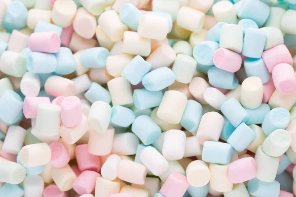 Marshmallows Background Texture Colorful Mini Marshmallows — Stock Photo, Image