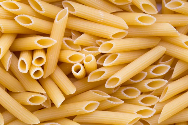 Italiaanse Macaroni Pasta Volledige Achtergrond — Stockfoto