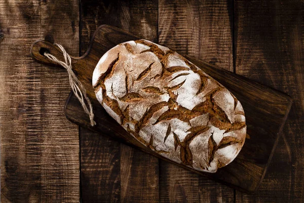 新鲜烘焙的自制面包 — 图库照片