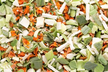 Bitki baharatı. Çevre yemeği. Kurutulmuş sebze.