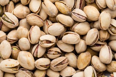 Taze şam fıstığından yapılmış arka plan yapımı.