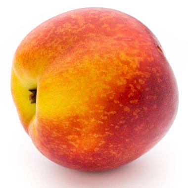 Beyaz arkaplanda izole edilmiş meyveler.