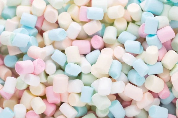Marshmallows Background Texture Colorful Mini Marshmallows — Stock Photo, Image