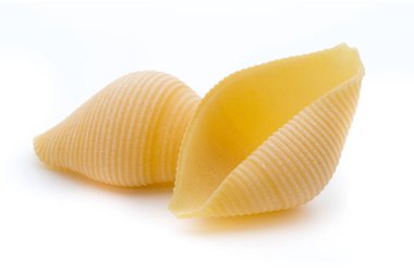 İtalyan lumakonisi beyaz arkaplanda izole.