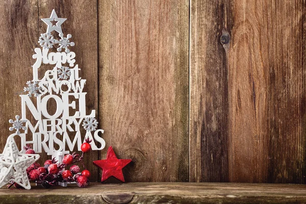 Christmas Background Greeting Card Decoration — Stock Photo, Image