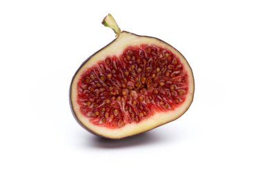 Taze incir, beyaz arkaplanda izole. 