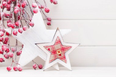 Noel arkaplanı, tebrik kartı. Xmas dekorasyonu.