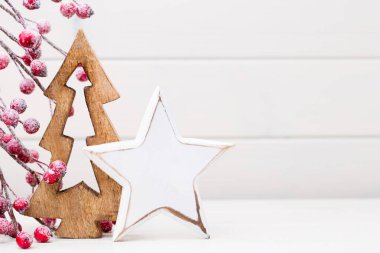 Noel arkaplanı, tebrik kartı. Xmas dekorasyonu.