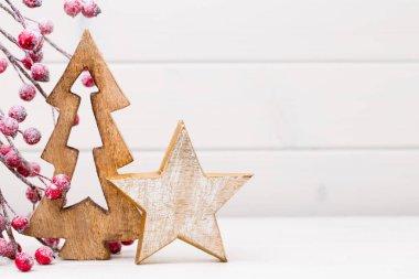 Noel arkaplanı, tebrik kartı. Xmas dekorasyonu.