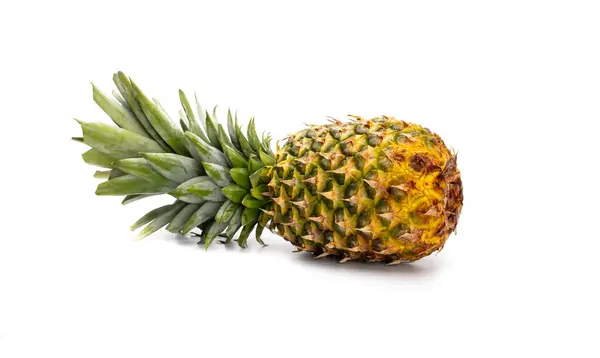 Ananas Izolált Fehér Alapon — Stock Fotó