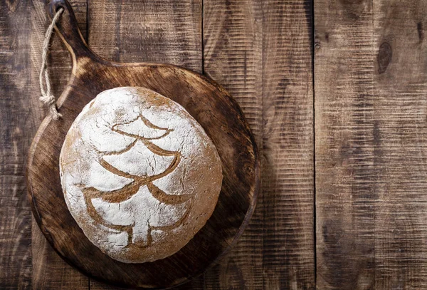 Vers Gebakken Gesneden Zelfgebakken Brood — Stockfoto