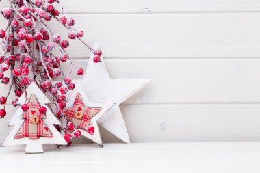 Noel arkaplanı, tebrik kartı. Xmas dekorasyonu.