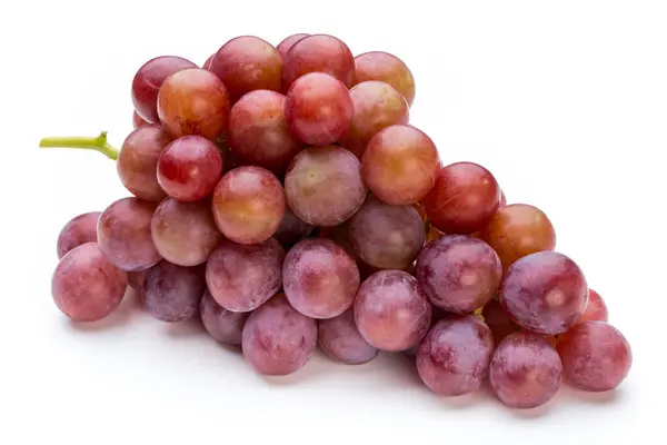Grape Red Ripe Isolated White — Stock Photo, Image