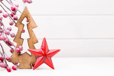 Noel arkaplanı, tebrik kartı. Xmas dekorasyonu.