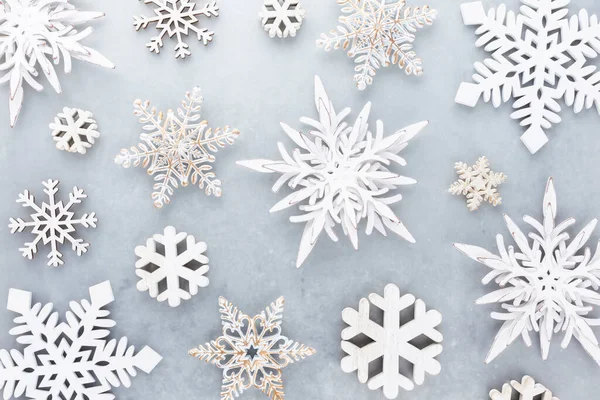 Festlig Pastell Bakgrund Julstjärnor Och Skinande Glitter Konfetti Pastell Bakgrund — Stockfoto