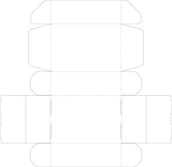 Картонный шаблон
