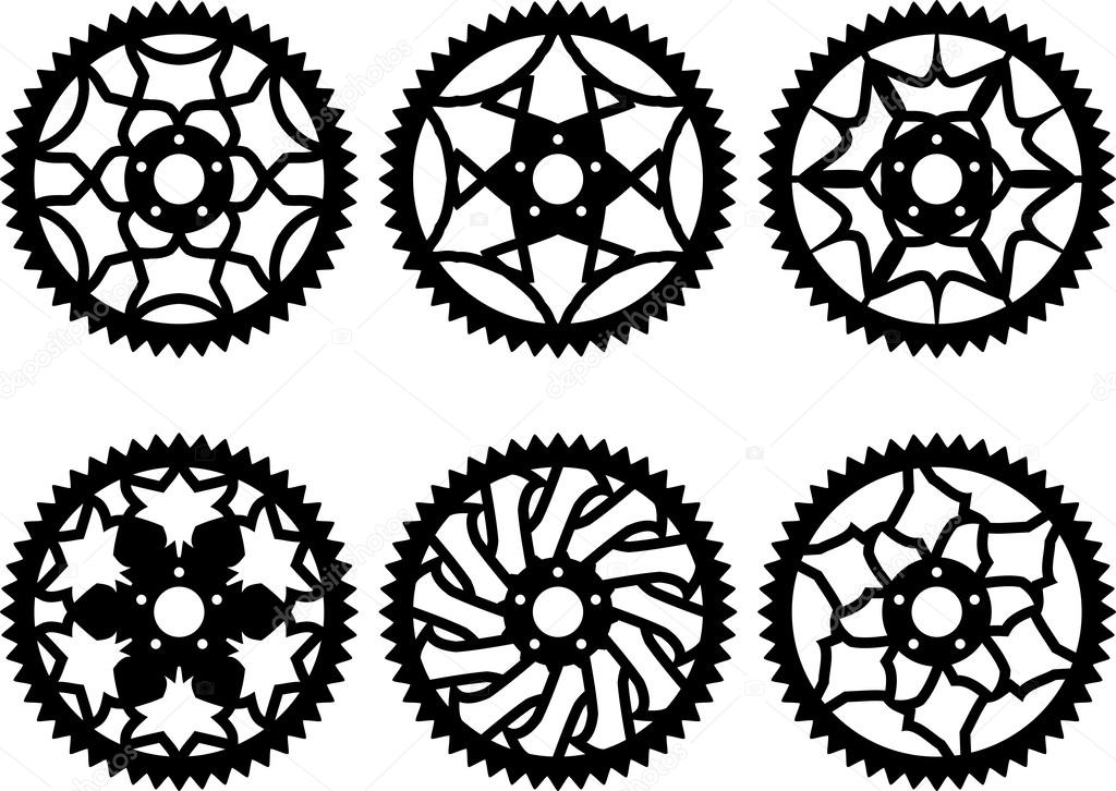 Vector chainrings pack