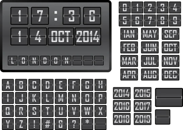 Scorebord weergeven — Stockvector