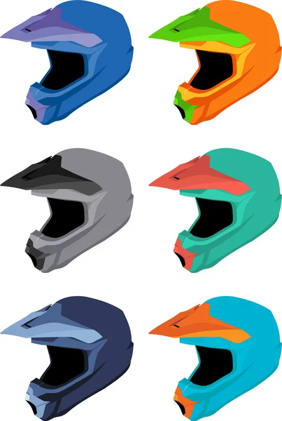 Casco de bicicleta — Vector de stock