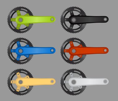 Bike chainring clipart