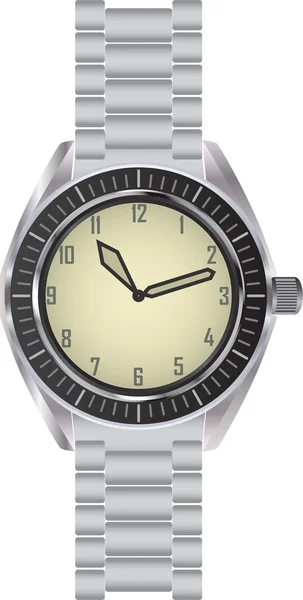 Wrist watch vector — Stock Vector