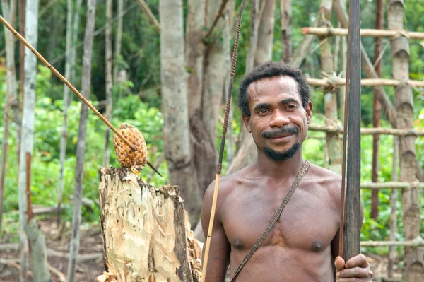 Tribù Korowai della Nuova Guinea — Foto Stock