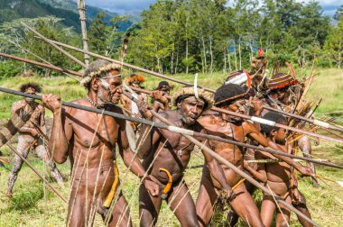 Papuans silahlı grubun saldırı