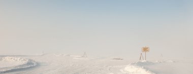 Yolun yaşam Ladoga Gölü üzerinde