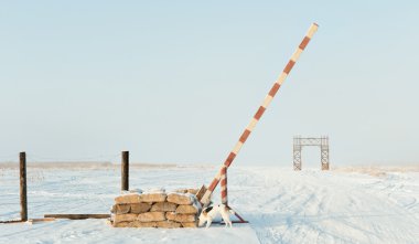 Yolun yaşam Ladoga Gölü üzerinde