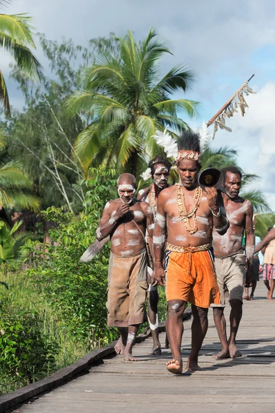 Asmat doroe Zeremonie — Stockfoto