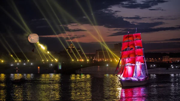 Scarlet Sails Festival — Stock Photo, Image